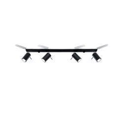 Listwa Spot Plafon RING 4L czarny SL.0332 SOLLUX LIGHTING