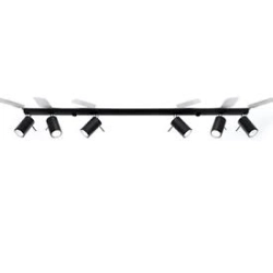Listwa Spot Plafon RING 6L czarny SL.0334 SOLLUX LIGHTING