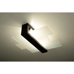 Plafon FENIKS 2 wenge SL.0074 SOLLUX LIGHTING