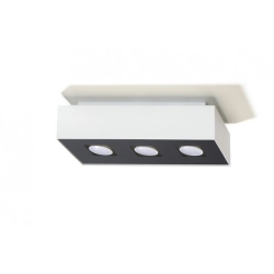 Plafon Korytko Mono 3 Biały SL.0068 SOLLUX LIGHTING