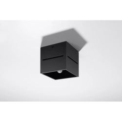 Plafon LOBO Czarny SL.0207 Sollux Lighting
