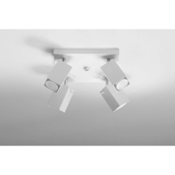 Plafon MERIDA 4 biały SL.0098 SOLLUX LIGHTING