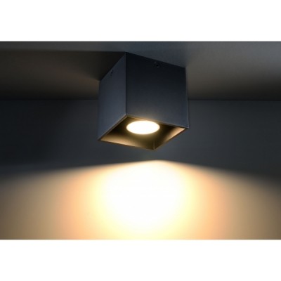 Lampa Sufitowa Downlight Quad Czarna SL.0022 SOLLUX LIGHTING