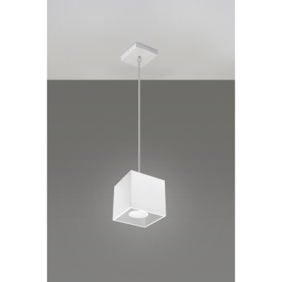Lampa wisząca Quad Biały kostka SL.0062 SOLLUX LIGHTING