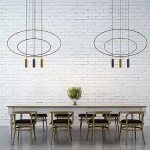 Lampa wisząca HOLAR 1 czarna TH.016CZ SOLLUX LIGHTING
