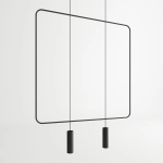 Lampa wisząca RANA 2 czarna TH.019CZ SOLLUX LIGHTING