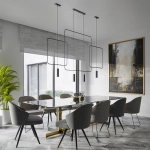 Lampa wisząca RANA 2 czarna TH.019CZ SOLLUX LIGHTING