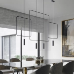 Lampa wisząca RANA 2 czarna TH.019CZ SOLLUX LIGHTING