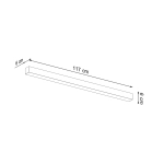 Plafon PINNE 117 czarny 4000K TH.081 SOLLUX LIGHTING - zdjęcie 6