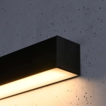 Kinkiet PINNE 150 czarny 3000K TH.090 SOLLUX LIGHTING - zdjęcie 5