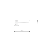 Plafon RIO 55 biały LED 3000K TH.125 SOLLUX LIGHTING - zdjęcie 6