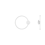 Plafon RIO 55 biały LED 4000K TH.127 SOLLUX LIGHTING - zdjęcie 7
