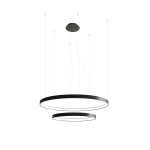 Żyrandol RIO 2 55/78 czarny LED 3000K TH.137 SOLLUX LIGHTING - zdjęcie produktu