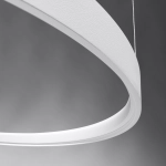 Żyrandol RIO 2 55/78 czarny LED 3000K TH.137 SOLLUX LIGHTING - zdjęcie 2