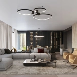 Żyrandol RIO 3 55/78/110 czarny LED 3000K TH.138 SOLLUX LIGHTING - zdjęcie 11