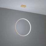 Lampa wisząca RIO 78 złota LED 4000K TH.140 SOLLUX LIGHTING - zdjęcie 3
