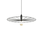 Lampa wisząca SIRKEL 45 czarny TH.145 SOLLUX LIGHTING - zdjęcie produktu