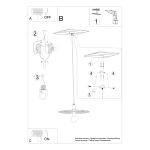 Lampa wisząca SIRKEL 45 czarny TH.145 SOLLUX LIGHTING - zdjęcie 4