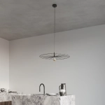Lampa wisząca SIRKEL 45 czarny TH.145 SOLLUX LIGHTING - zdjęcie 6