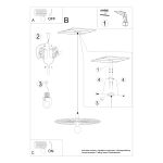 Lampa wisząca SIRKEL 60 czarny TH.146 SOLLUX LIGHTING