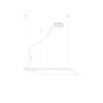 Żyrandol NELYA M biały LED 3000K TH.147 SOLLUX LIGHTING - zdjęcie produktu