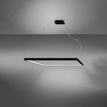 Żyrandol NELYA L czarny LED 4000K TH.157 SOLLUX LIGHTING - zdjęcie 3