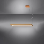 Żyrandol TUULA M złoty LED 4000K TH.164 SOLLUX LIGHTING - zdjęcie 3
