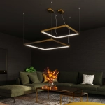 Żyrandol TUULA L złoty LED 3000K TH.167 SOLLUX LIGHTING - zdjęcie 10