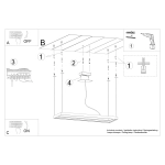 Żyrandol TUULA L biały LED 4000K TH.168 SOLLUX LIGHTING - zdjęcie 8
