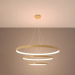 Żyrandol RIO 3 55/78/110 złoty LED 3000K TH.173 SOLLUX LIGHTING - zdjęcie 3
