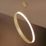 Lampa wisząca RIO 78 złota LED 3000K TH.175 SOLLUX LIGHTING - zdjęcie 4