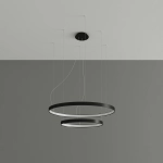 Żyrandol RIO 2 55/78 czarny LED 4000K TH.212 SOLLUX LIGHTING - zdjęcie 2