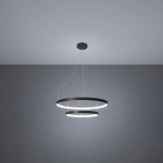 Żyrandol RIO 2 55/78 czarny LED 4000K TH.212 SOLLUX LIGHTING - zdjęcie 3