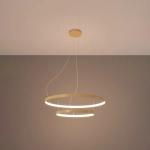 Żyrandol RIO 2 55/78 złoty LED 3000K TH.214 SOLLUX LIGHTING - zdjęcie 3