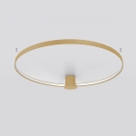 Plafon RIO 55 złoty LED 3000K TH.222 SOLLUX LIGHTING - zdjęcie 4