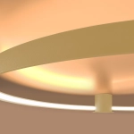 Plafon RIO 55 złoty LED 3000K TH.222 SOLLUX LIGHTING - zdjęcie 7