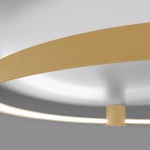Plafon RIO 78 złoty LED 4000K TH.225 SOLLUX LIGHTING - zdjęcie 7