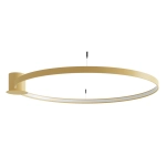 Plafon RIO 110 złoty LED 3000K TH.226 SOLLUX LIGHTING - zdjęcie produktu