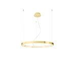 Żyrandol RIO 78 złoty połysk LED 3000K TH.246 SOLLUX LIGHTING - zdjęcie produktu