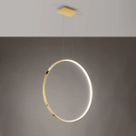 Lampa wisząca RIO 78 złoty połysk LED 3000K TH.248 SOLLUX LIGHTING - zdjęcie 3