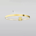 Plafon RIO 78 złoty połysk LED 3000K TH.252 SOLLUX LIGHTING - zdjęcie 2
