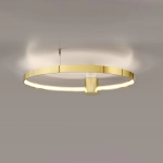 Plafon RIO 78 złoty połysk LED 3000K TH.252 SOLLUX LIGHTING - zdjęcie 3