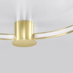 Plafon RIO 78 złoty połysk LED 3000K TH.252 SOLLUX LIGHTING - zdjęcie 6