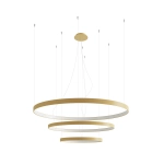 Żyrandol RIO 3 55/78/110 złoty LED 4000K TH.269 SOLLUX LIGHTING - zdjęcie produktu