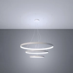 Żyrandol RIO 3 55/78/110 biały LED 4000K TH.271 SOLLUX LIGHTING - zdjęcie 3
