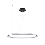 Żyrandol RISA 90 czarny LED 3000K TH.275 SOLLUX LIGHTING - zdjęcie produktu