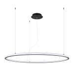 Żyrandol RISA 120 czarny LED 3000K TH.276 SOLLUX LIGHTING - zdjęcie produktu