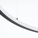 Żyrandol RISA 120 czarny LED 3000K TH.276 SOLLUX LIGHTING - zdjęcie 4