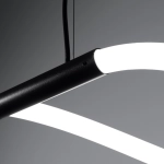 Lampa wisząca GALAKSE 148 czarna LED 2700-6500K TH.280 SOLLUX LIGHTING - zdjęcie 7