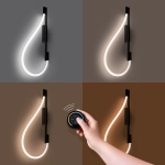 Kinkiet GALAKSE czarny LED 2700-6500K TH.281 SOLLUX LIGHTING - zdjęcie 8